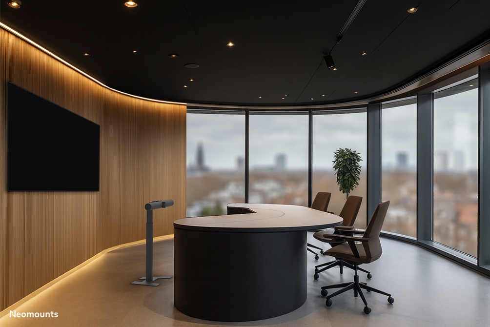 Neomounts AV80-500BL Videobar-Bodenständer - VESA - max 10 kg - universal